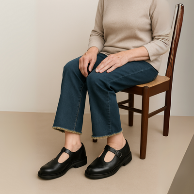 Eulalia | Eleganckie Mary Jane ze skóry