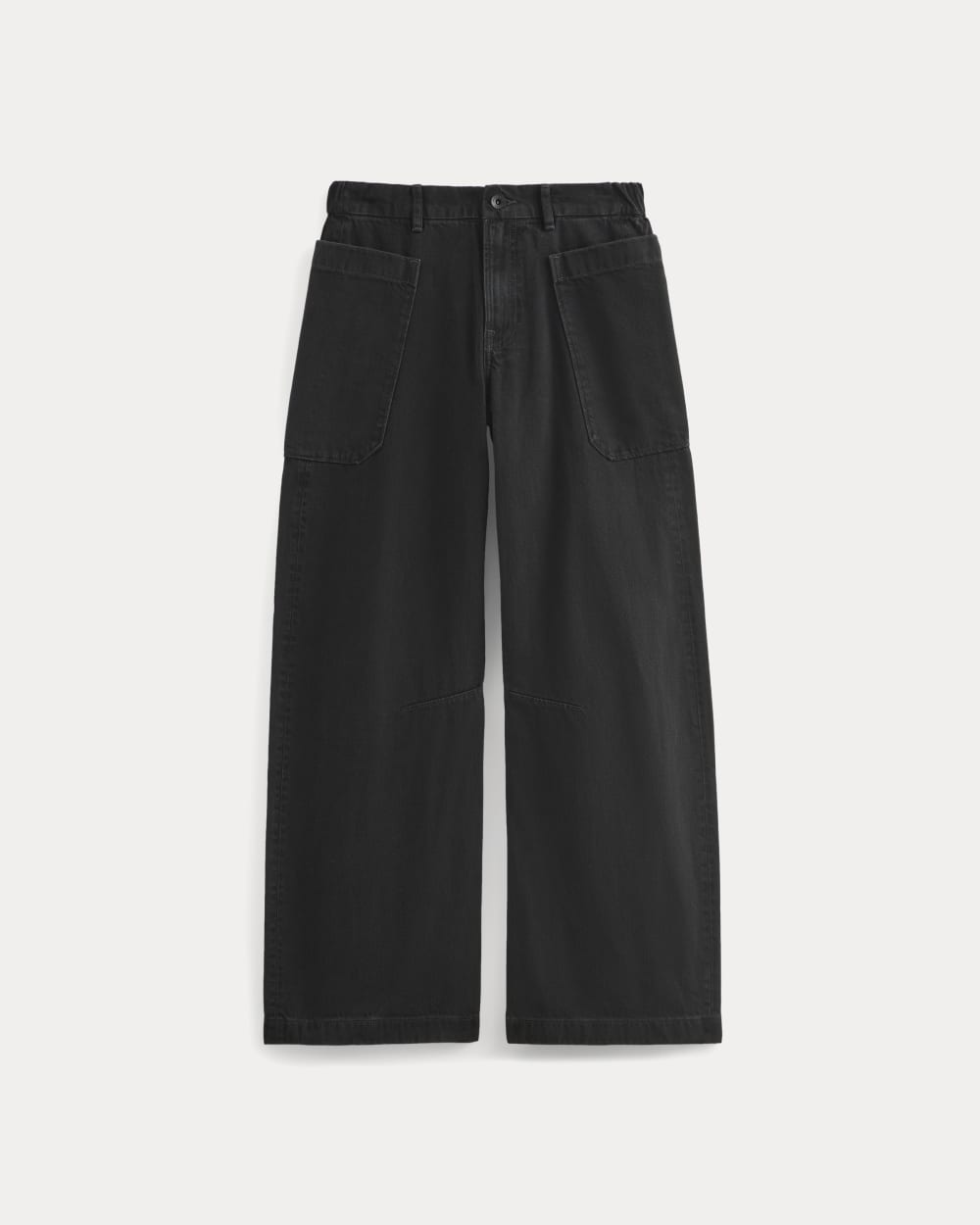 Czarne jeans wide leg – modne i stylowe