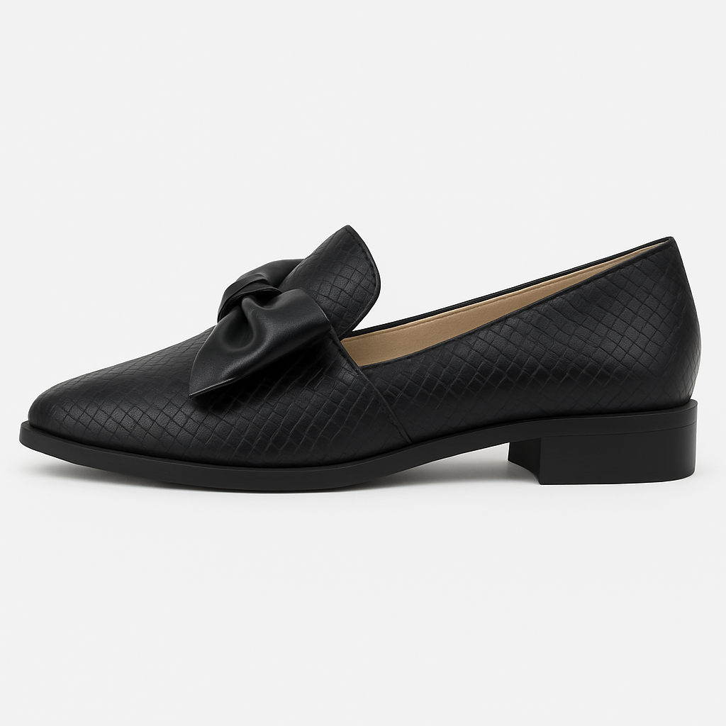 Marianna | Loafers z kokardką