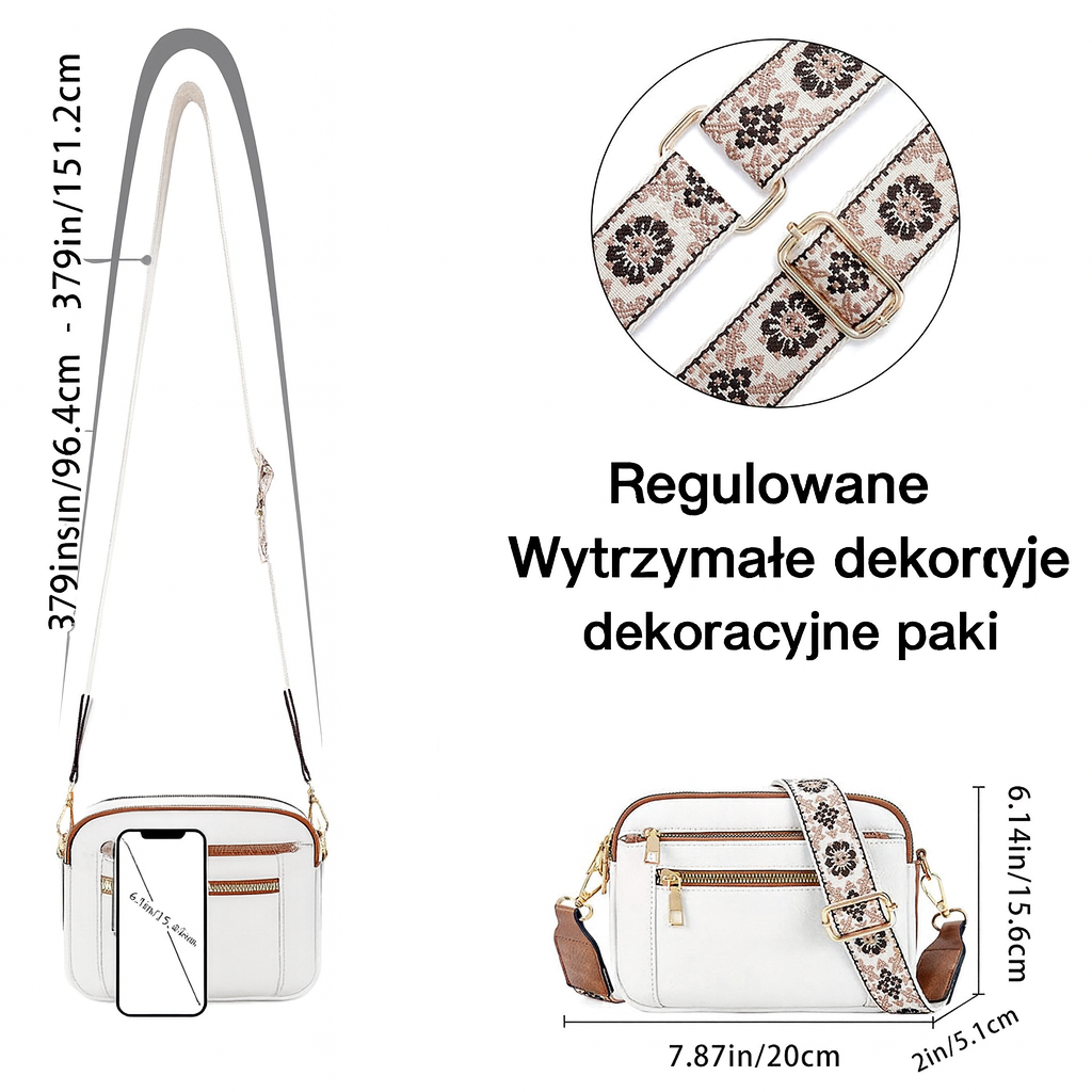 Celina™ | Piękna skórzana torba na ramię