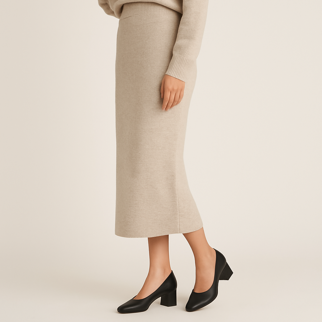 Sofia Knit Spódnica – elegancka i uniwersalna