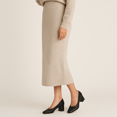 Sofia Knit Spódnica – elegancka i uniwersalna