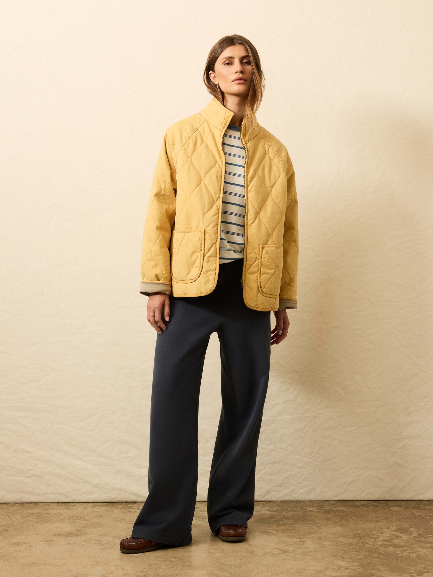 Pikowana kurtka – casual i wygodna