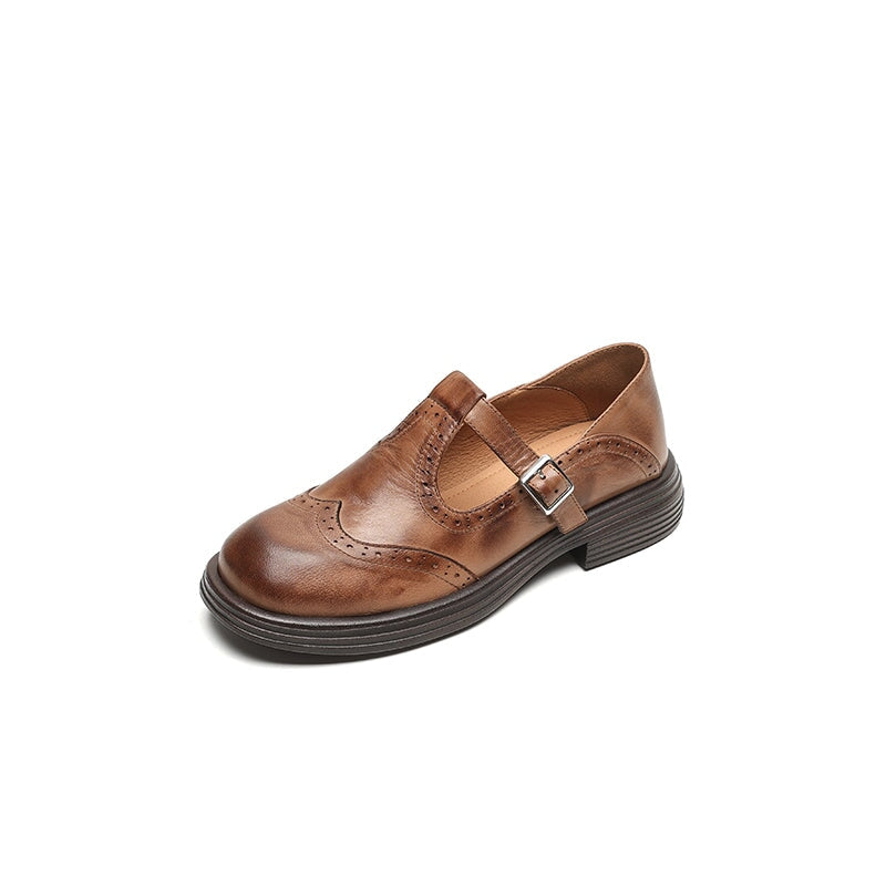 Eulalia | Eleganckie Mary Jane ze skóry