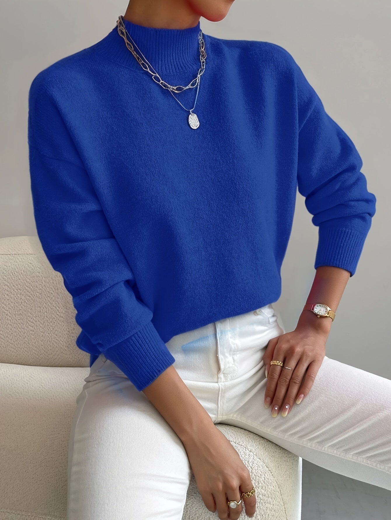 Lucyna | Sweter dziergany