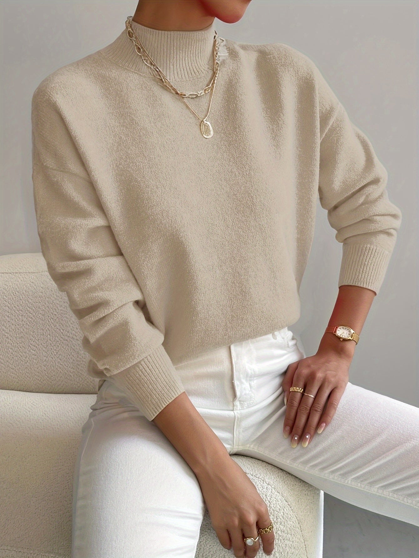 Lucyna | Sweter dziergany